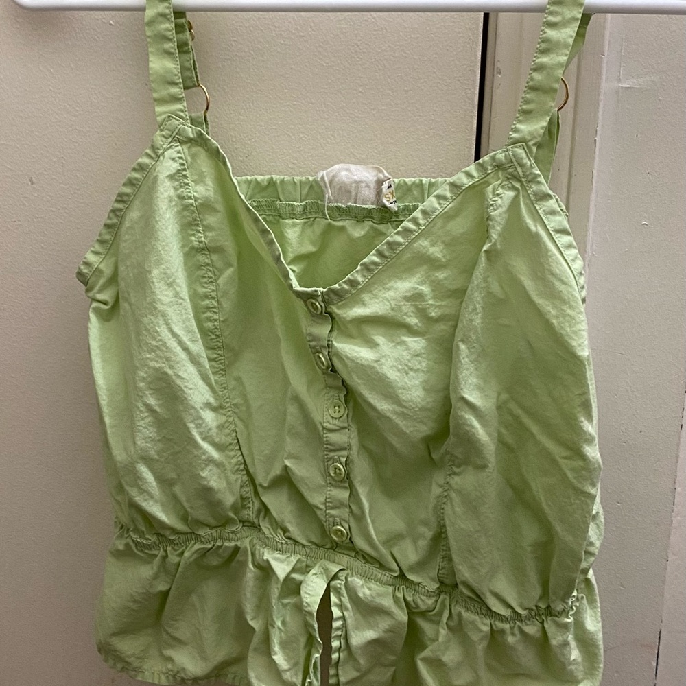 Key lime green tank
